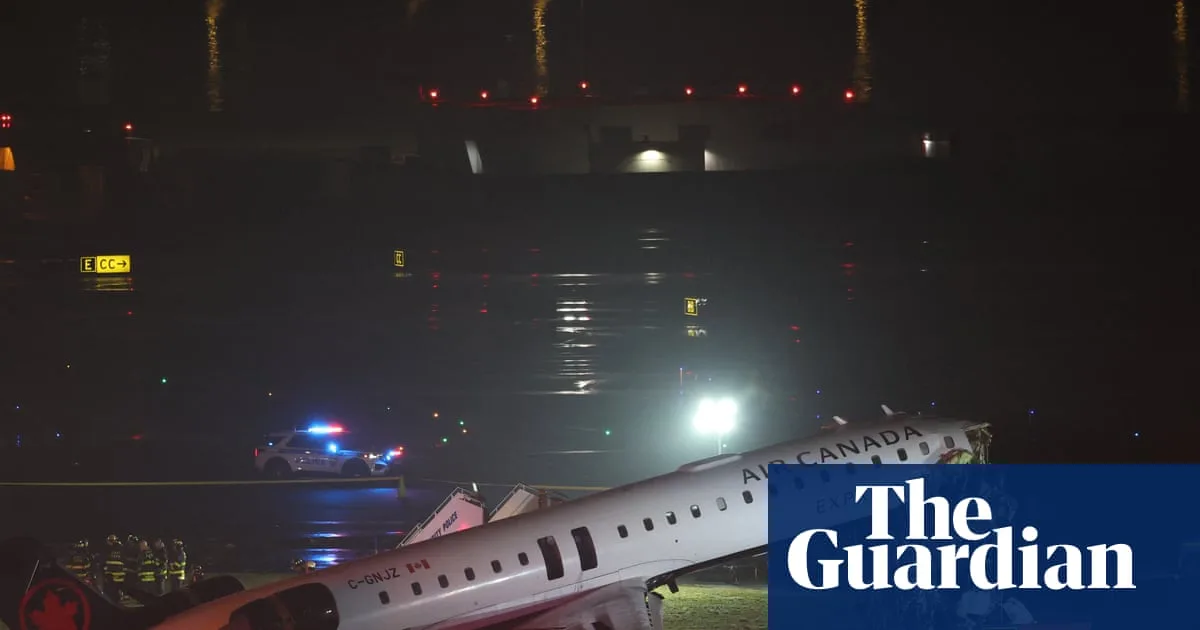 Two Pilots Killed After Regional Jet Collides With Fire Truck at LaGuardia