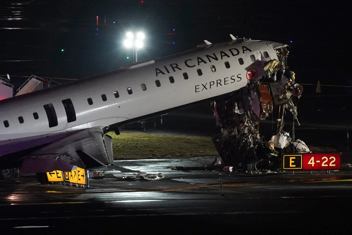 Air Canada Plane and Ground Vehicle Collide on LaGuardia Airport Runway