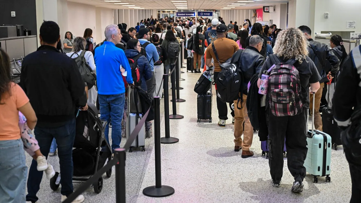 Airport Security Lines Lengthen Amid Government Shutdown and TSA Staffing Shortages