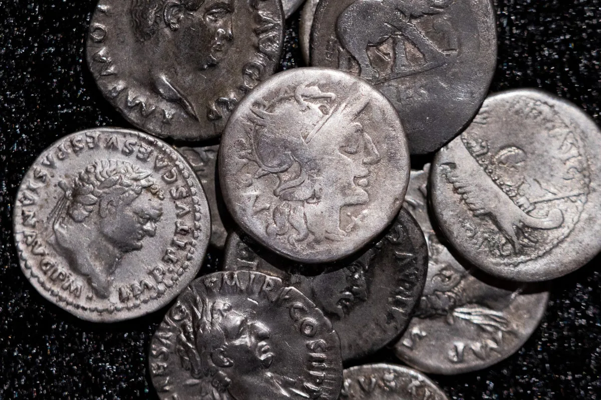 Amateur Metal Detectorist Discovers Large Hoard of Roman Silver Coins in Germany