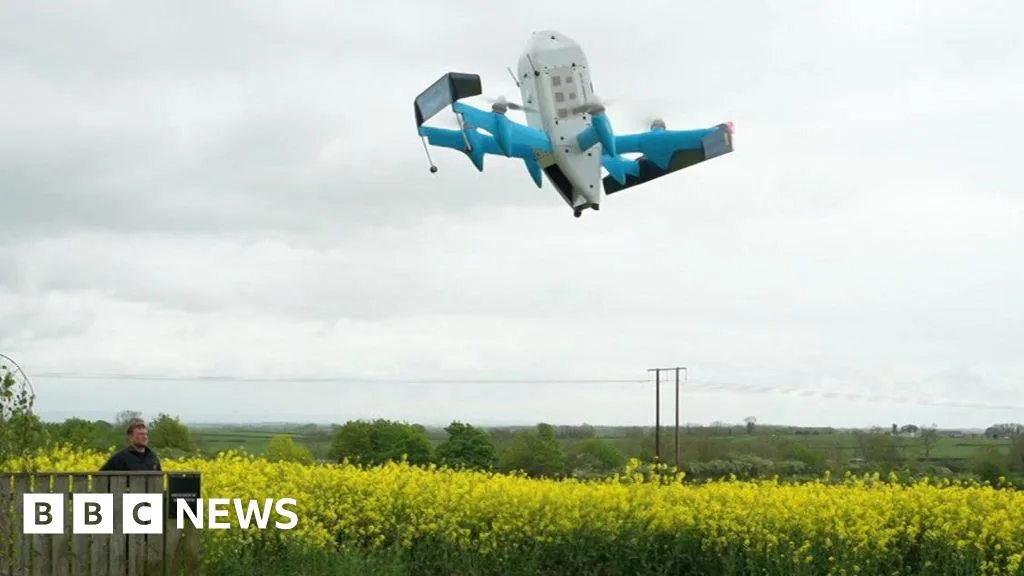 Amazon Launches First UK Retail Drone Delivery Service in Darlington Area