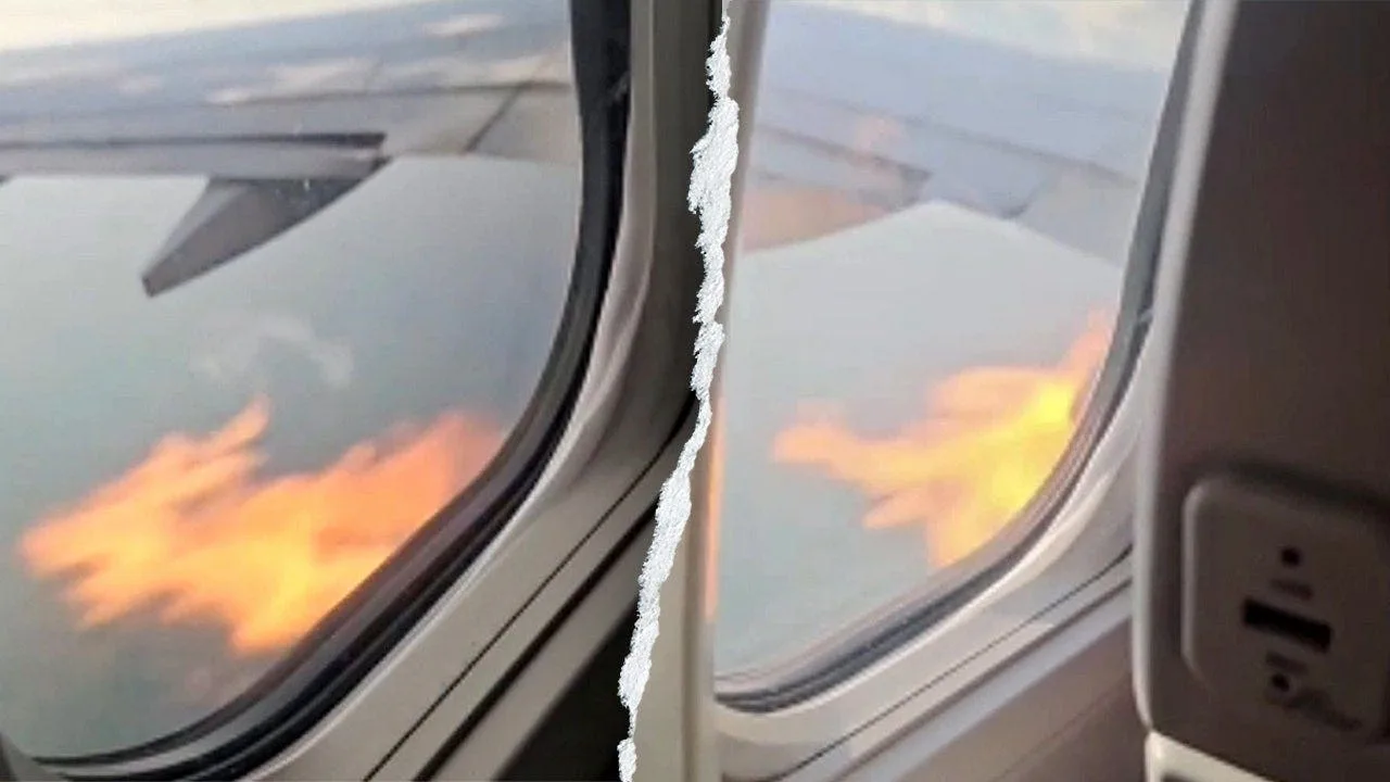 American Airlines Plane Makes Emergency Landing After Reported Bird Strike and Engine Flames