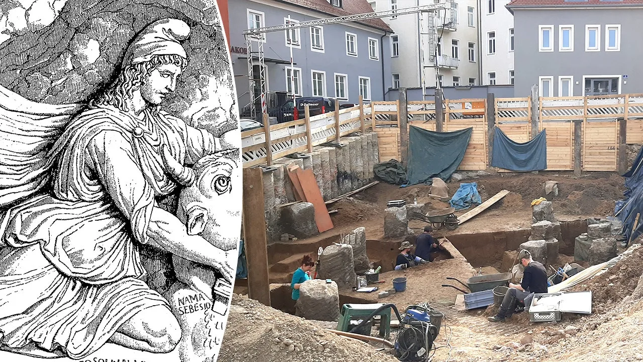 Ancient Roman Mithras Temple Discovered Beneath Historic German City