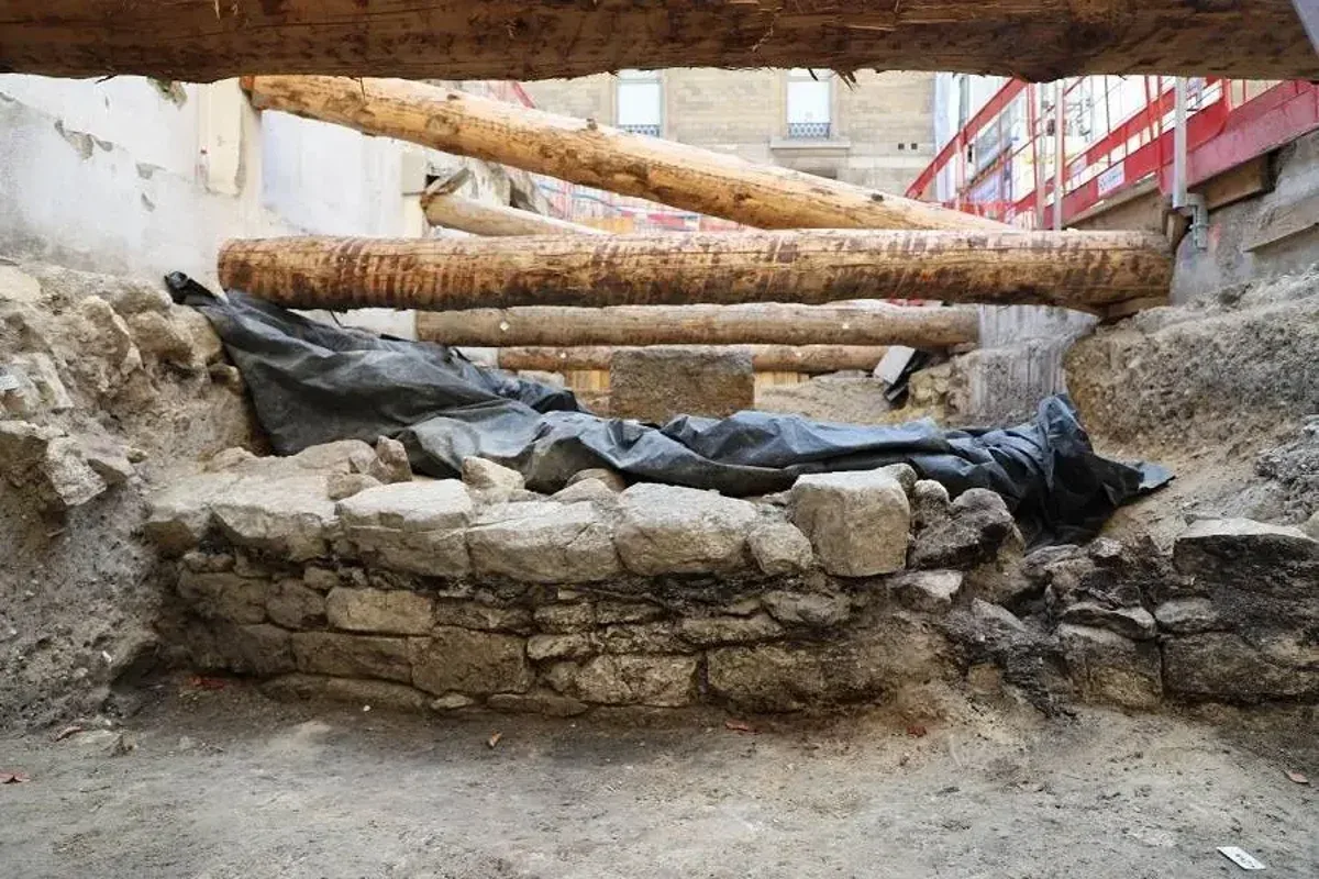 Ancient Wall Discovered Beneath Paris Hotel Near Notre-Dame Cathedral