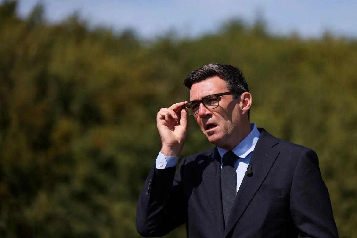 Andy Burnham Begins UK Tour to Engage Public and Announce Policy Initiatives