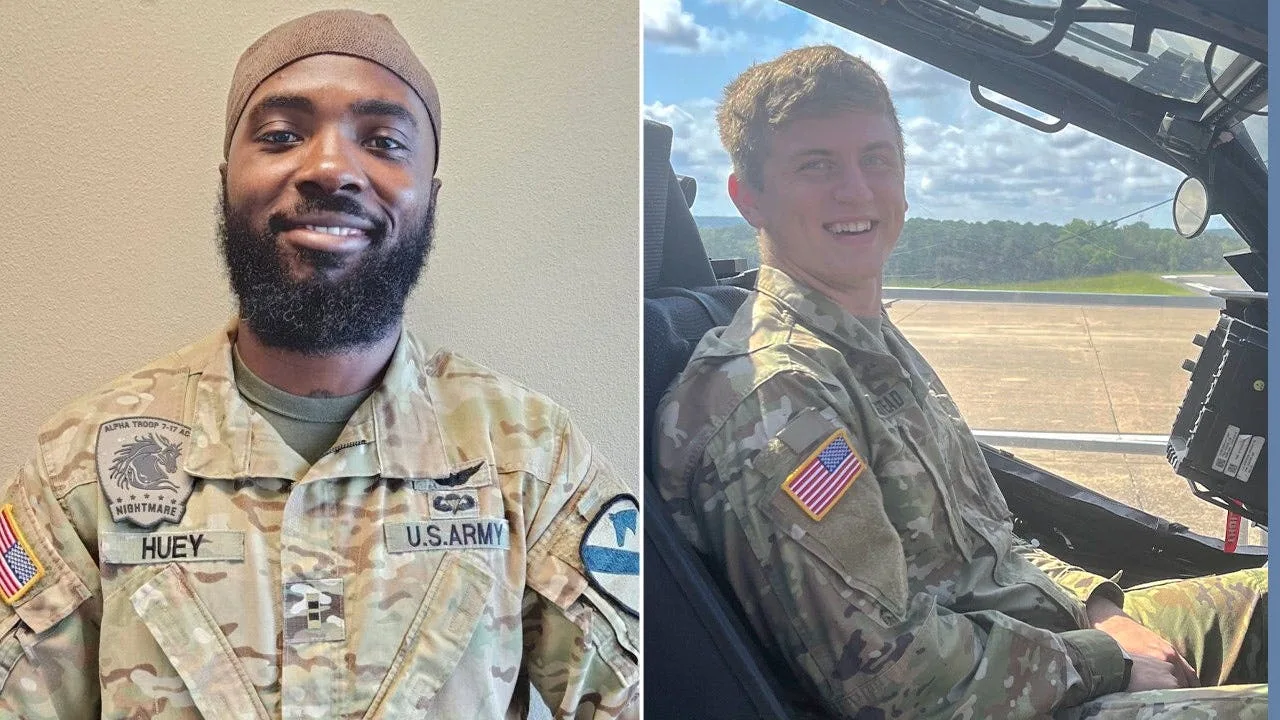 Army Identifies Two Pilots Killed in Apache Helicopter Crash Near Fort Hood