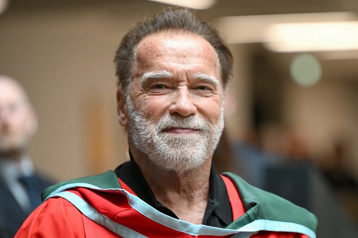Arnold Schwarzenegger Receives Honorary Doctorate from Ulster University in Belfast