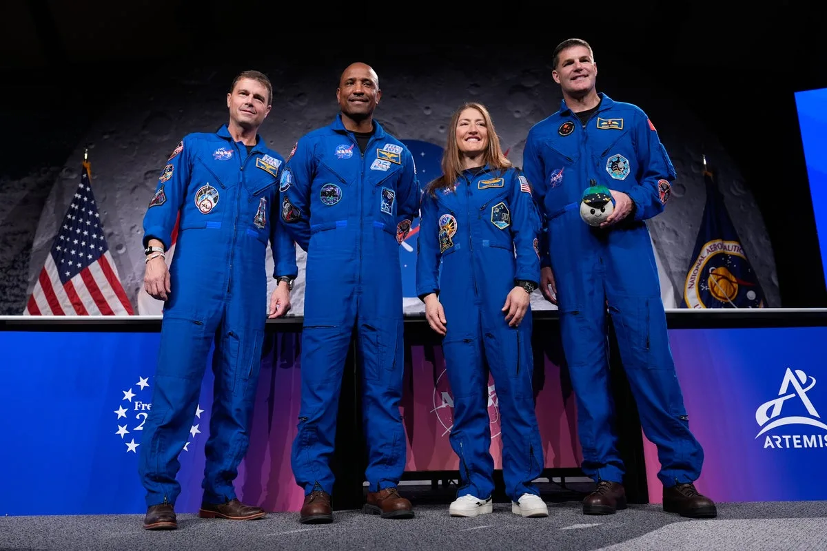 Artemis II Astronauts Hold First Press Conference After Historic Moon Mission