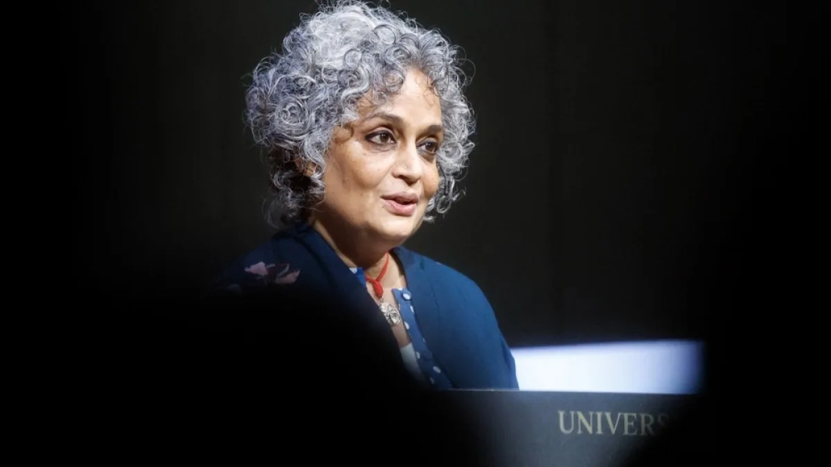 Arundhati Roy leaves Berlin film festival after jury’s ‘stay out of politics’ remark
