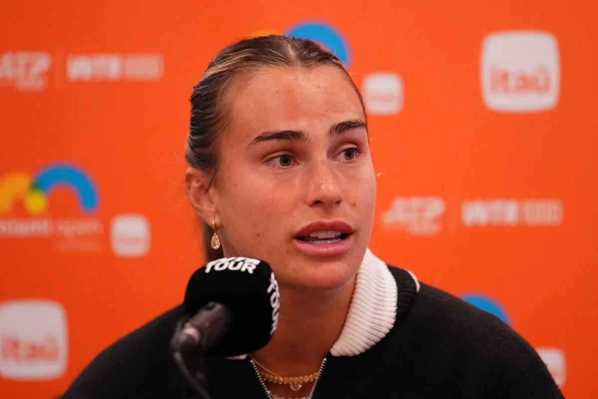 Aryna Sabalenka Responds to Criticism After Withdrawing From Dubai Championships