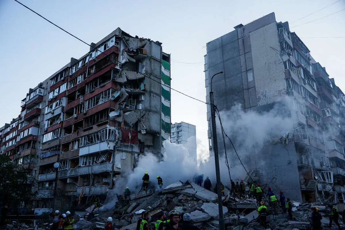 At Least 24 Killed in Missile Attack on Kyiv Apartment Building