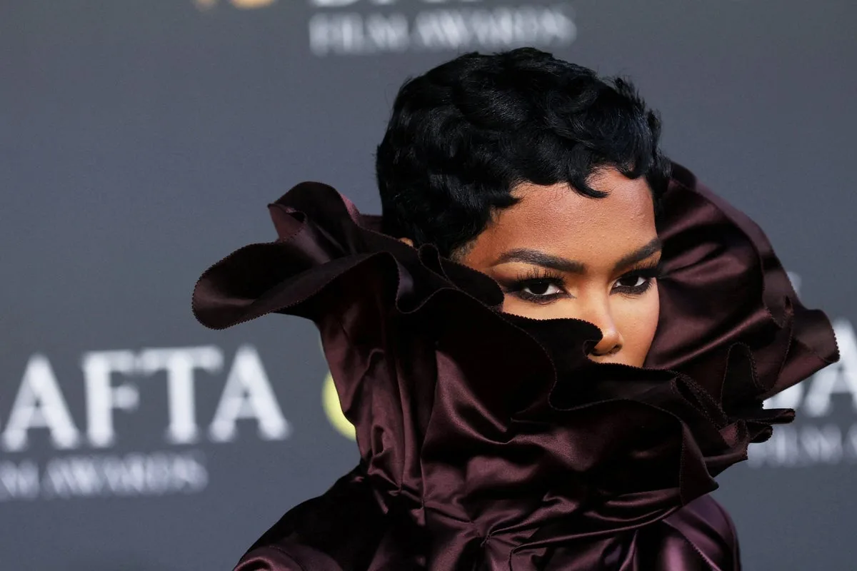 Stars Arrive for 2026 BAFTA Film Awards at Royal Festival Hall in London