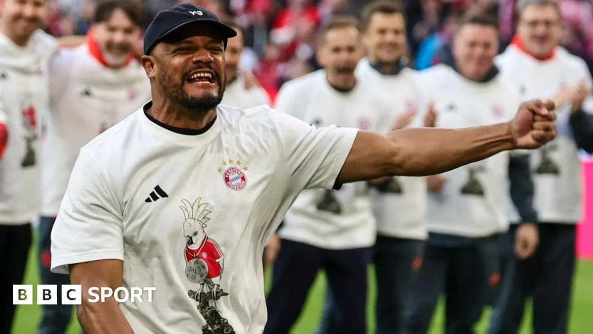 Bayern Munich Clinch 35th Bundesliga Title and Celebrate with Cockatoo T-Shirts