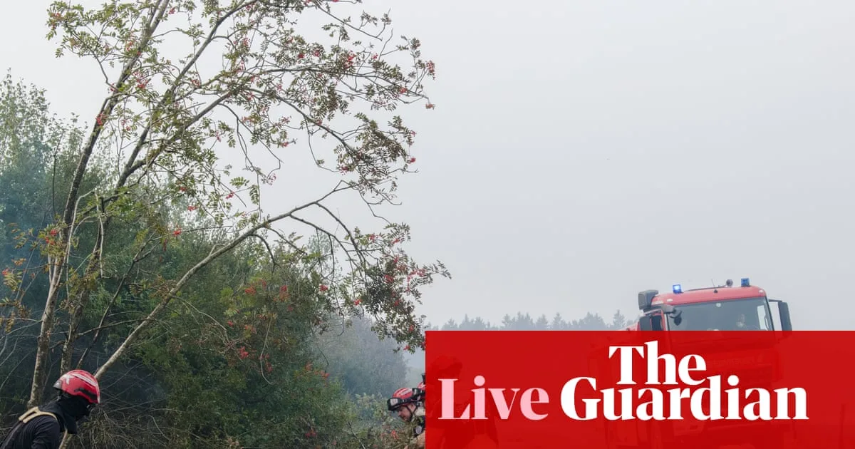 Belgium Battles Largest Wildfire on Record in Hautes Fagnes Nature Reserve