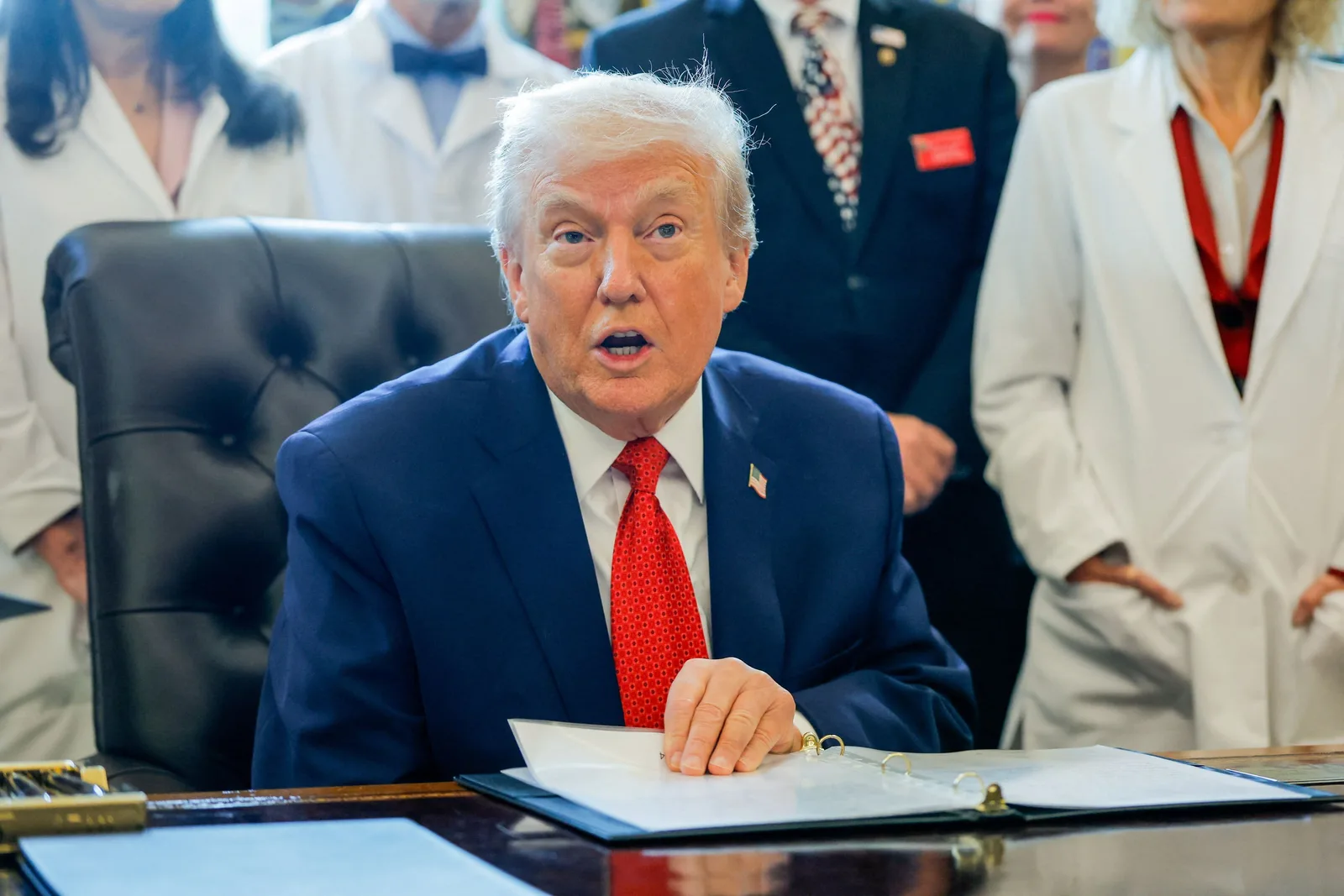 Big Tech Meets Trump at White House to Sign Data Center Power Cost Pledge