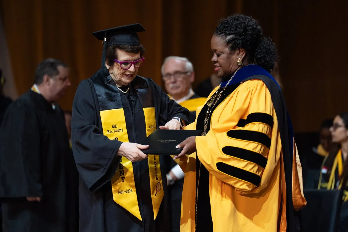 Billie Jean King Earns College Degree at Age 82 After 65 Years