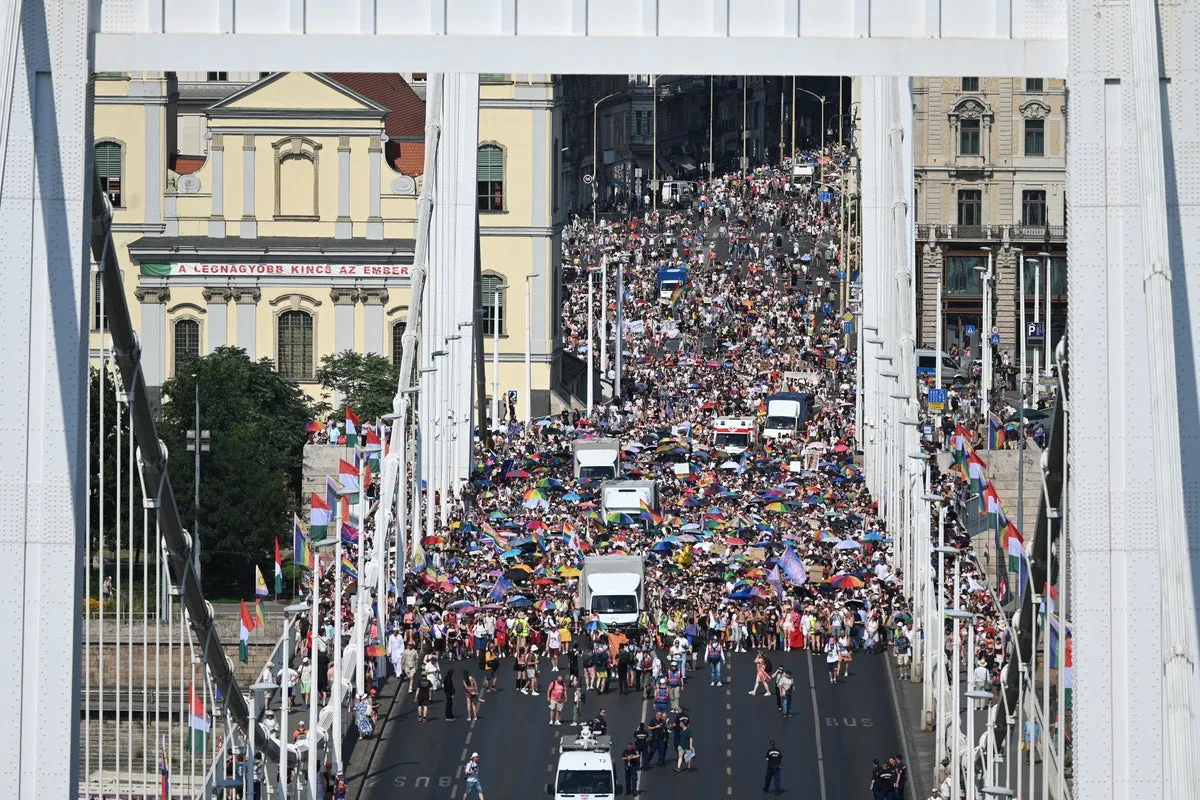 Budapest Holds First Pride March Since Viktor Orbán Left Office