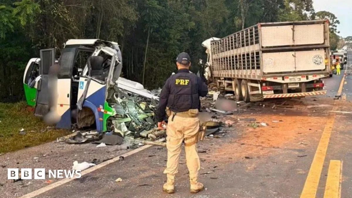 Bus and Lorry Collision in Brazil's Parana State Kills Over 20