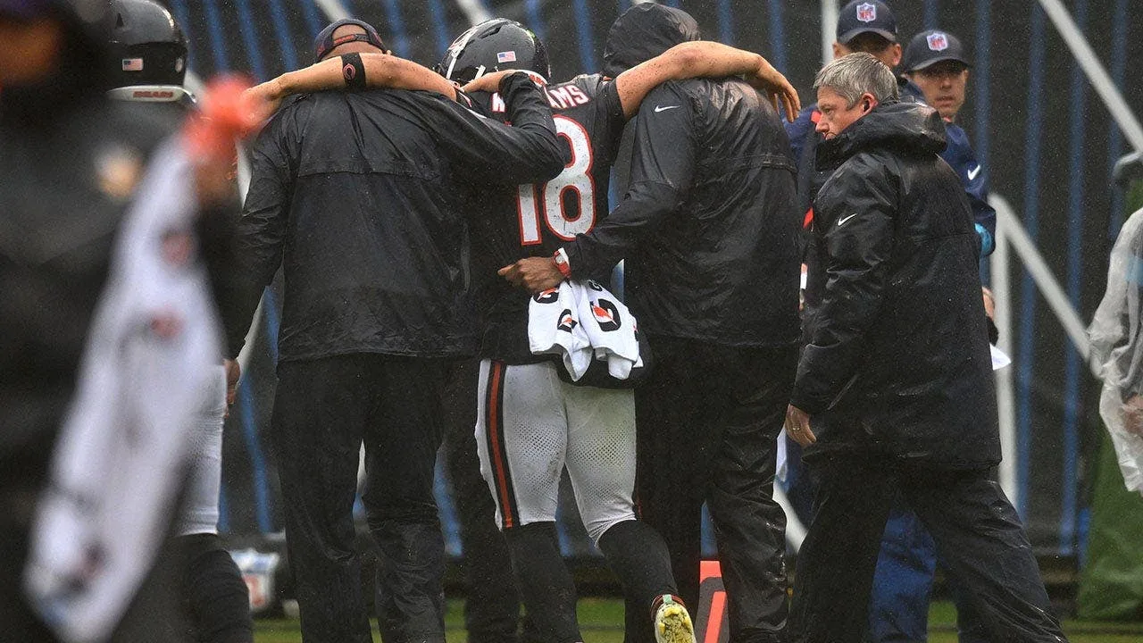 Caleb Williams Diagnosed With Hamstring Strain After Injury in Bears-Vikings Game
