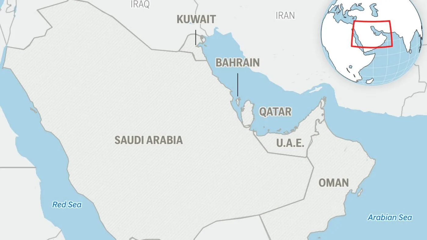 Cargo Ship Catches Fire After Projectile Strike Off Qatar's Coast