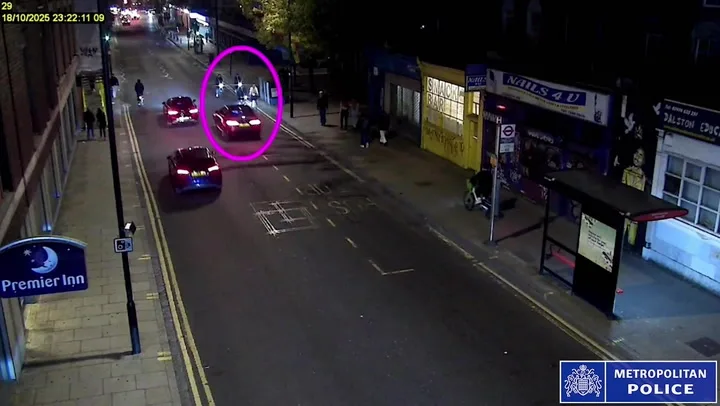 CCTV shows Ghetts driving wrong side before fatal hit-and-run in east London