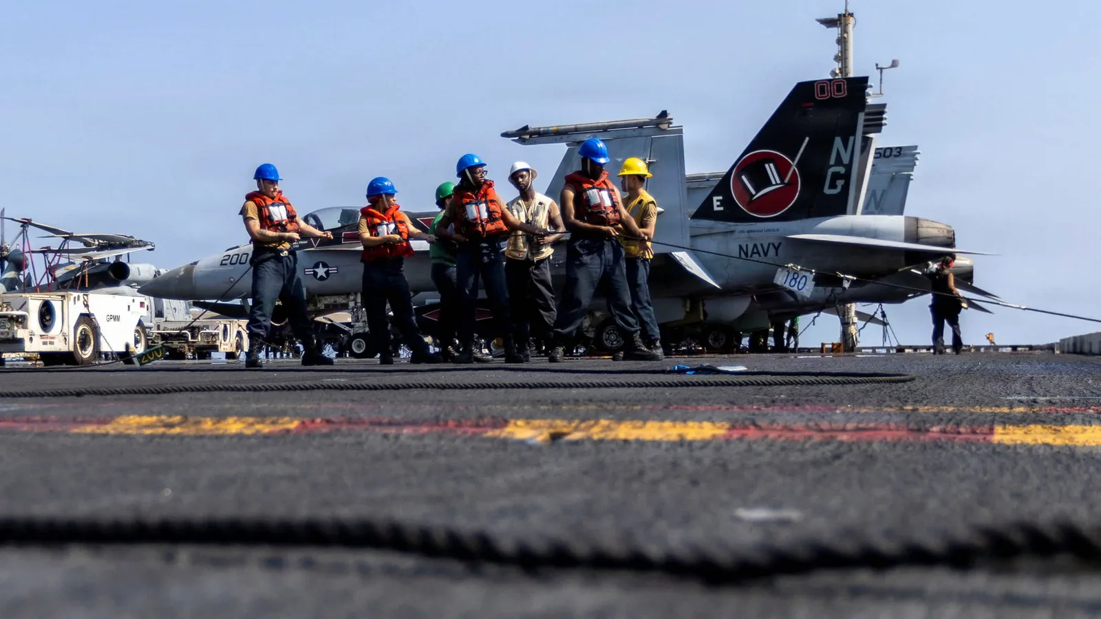 Centcom Commander Visits USS Abraham Lincoln Amid Reports of Crew Hardships