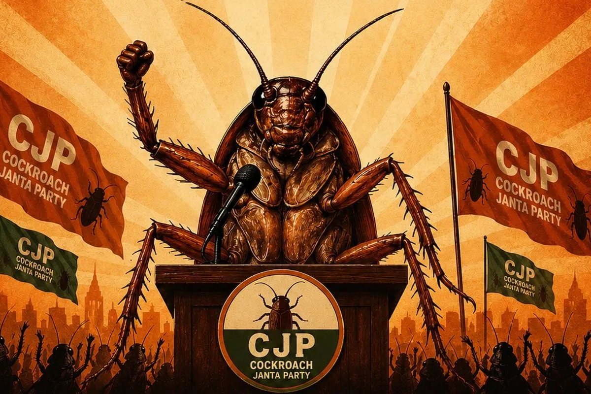 Cockroach Janta Party Rises as Satirical Protest Movement Among Indian Youth