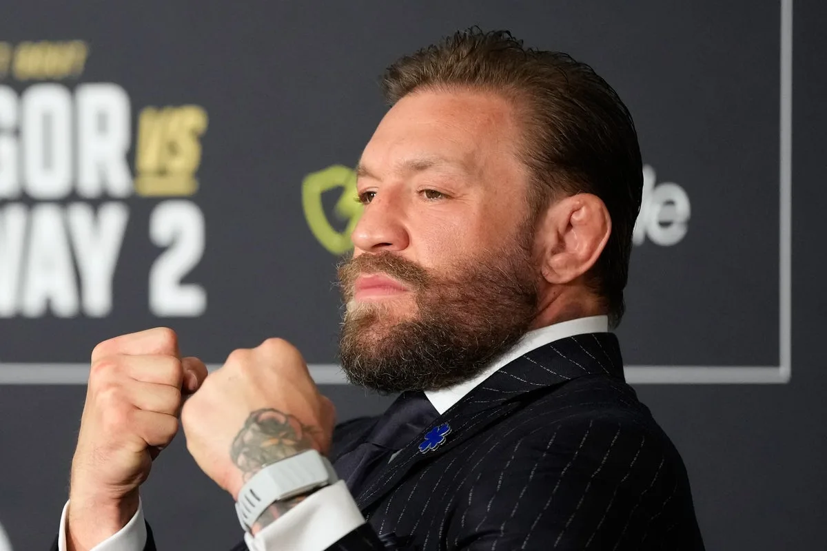 Conor McGregor and Max Holloway Face Off Ahead of UFC 329 Rematch