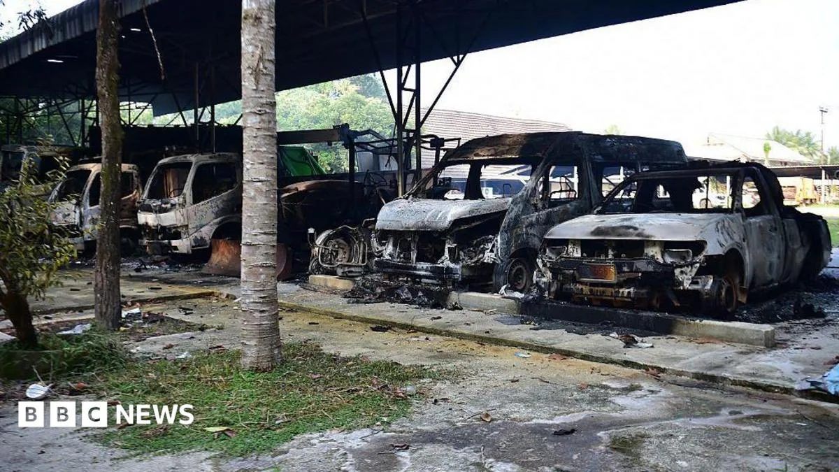 Coordinated Arson Attacks Reported Across Three Southern Provinces in Thailand