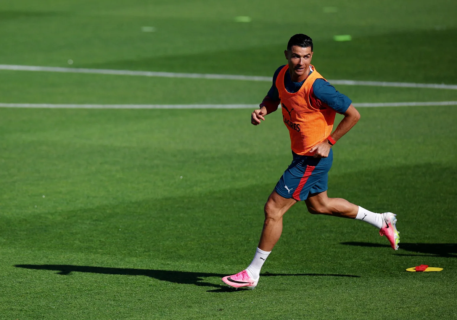 Cristiano Ronaldo Joins Portugal Training Ahead of Sixth World Cup Appearance