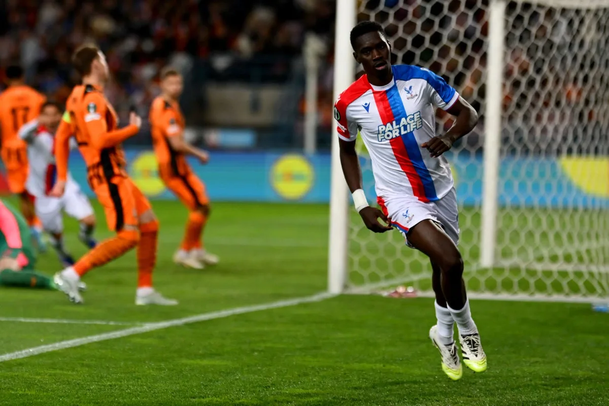 Crystal Palace Defeat Shakhtar as Sarr Scores Fastest Goal in European Tie