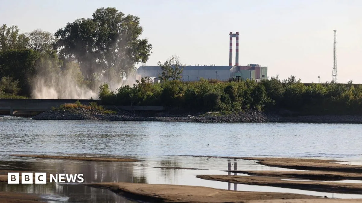 Danube River's Low Water Levels Reveal Sunken Nazi Warship