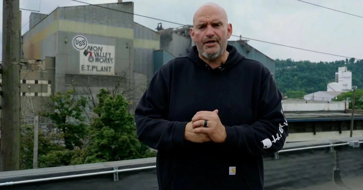 Democratic Sen. Fetterman Makes Surprise Video Appearance at GOP Convention