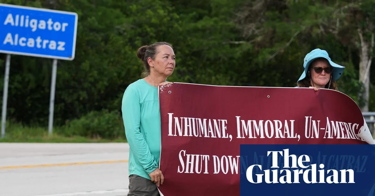 Detainees Transferred from Florida's 'Alligator Alcatraz' Immigration Facility