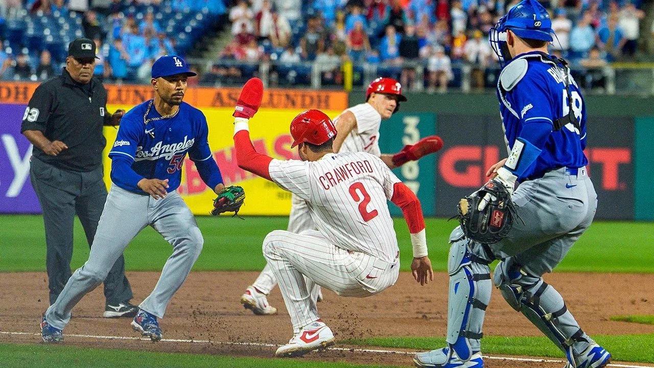 Dodgers Defeat Phillies After Ninth-Inning Baserunning Error Ends Game
