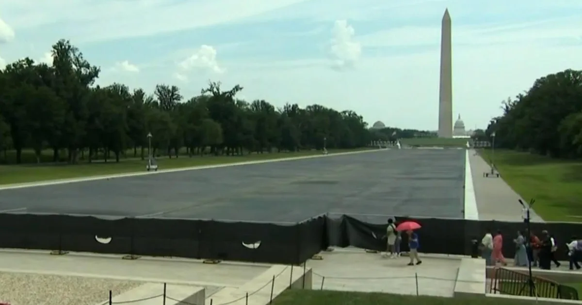 DOJ Drops Charges in Lincoln Memorial Reflecting Pool Damage Case