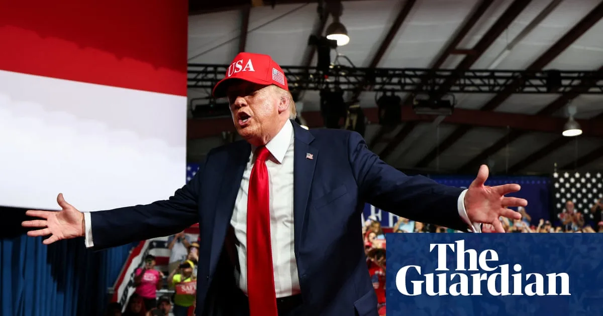 Donald Trump Holds Rally in Gaston County, North Carolina for Senate Nominee