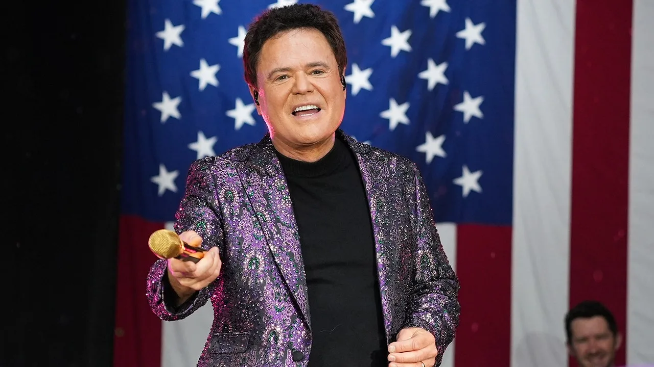 Donny Osmond Uses AI for Duet With His 14-Year-Old Self in Las Vegas Show