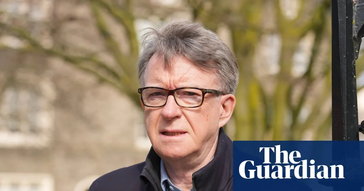 Downing Street to Release Files on Mandelson’s US Ambassador Appointment