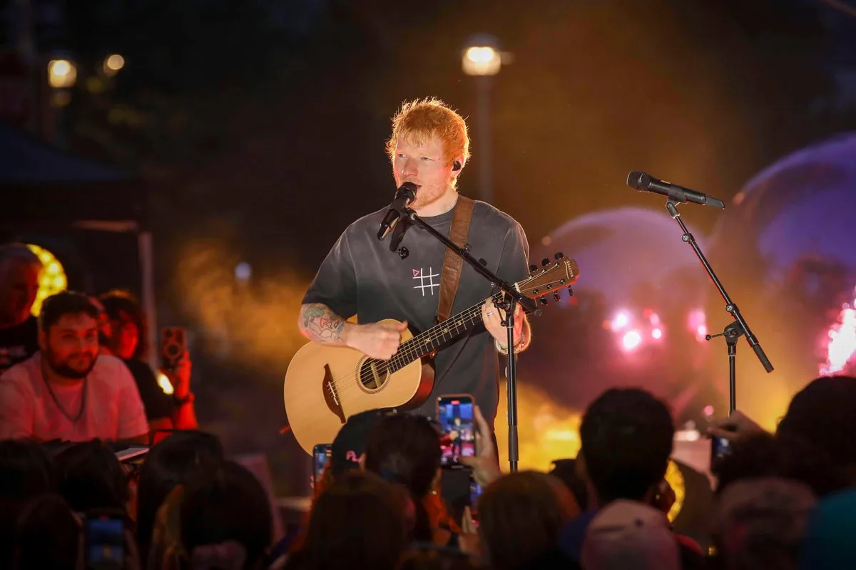 Ed Sheeran Tour Faces Disruptions After Macklemore Dropped Over Palestine Remarks