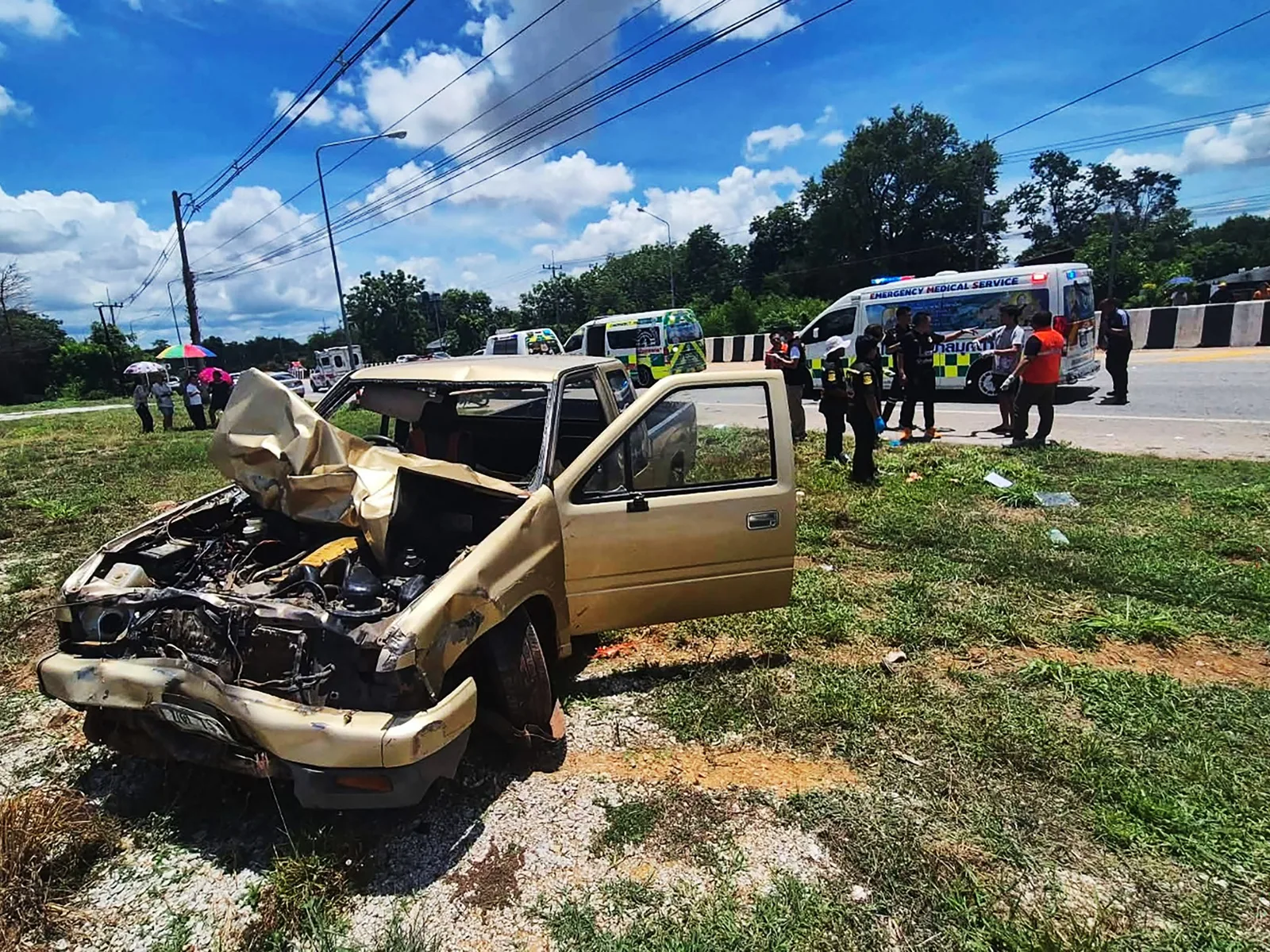 Eight Thai Monks Killed After Truck Driven by 11-Year-Old Hits Procession