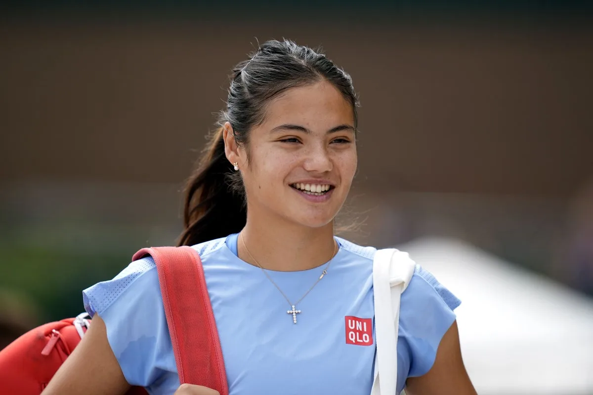 Emma Raducanu Completes Practice Ahead of Wimbledon Despite Leg Issue