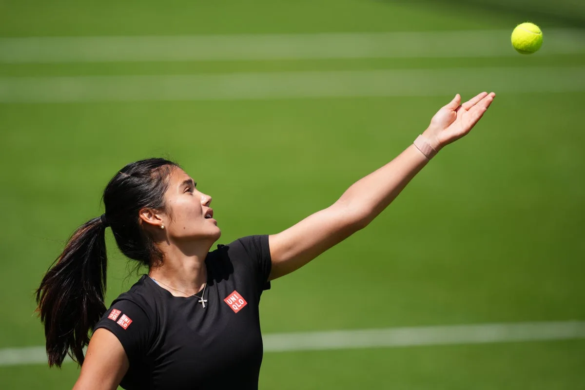 Emma Raducanu Misses Wimbledon Training Amid Injury Concerns