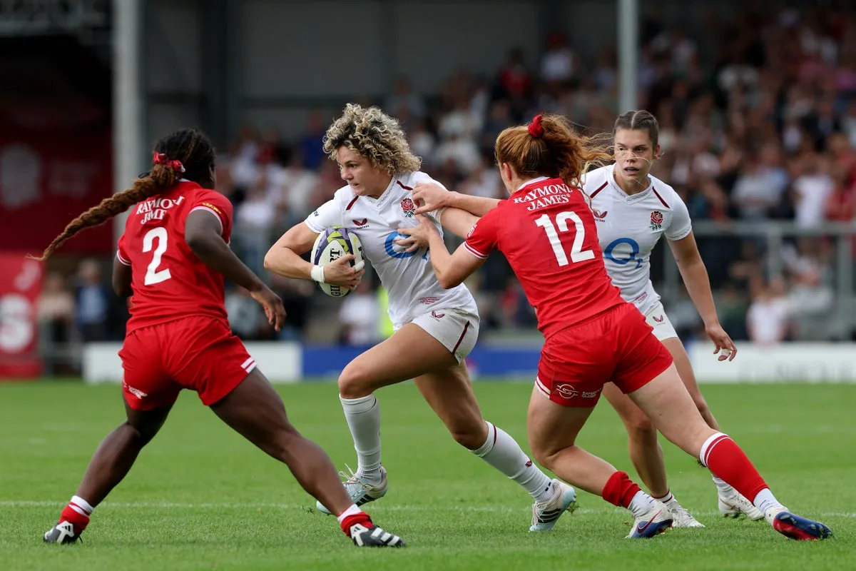 England's Red Roses Draw With Canada, Ending 39-Match Winning Streak