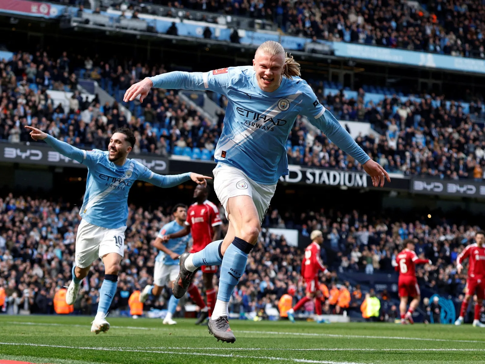 Manchester City Defeats Liverpool 4-0 to Reach FA Cup Semifinal