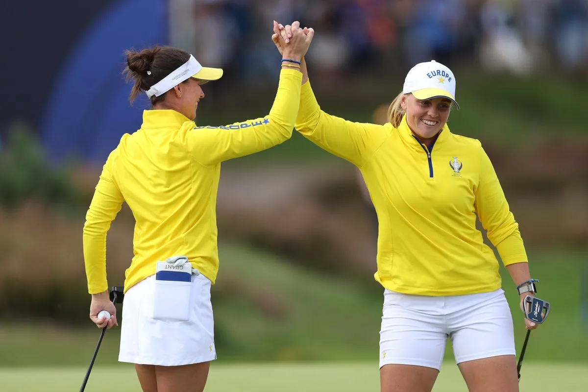 Europe and USA Tied 8-8 Ahead of Solheim Cup Singles Matches