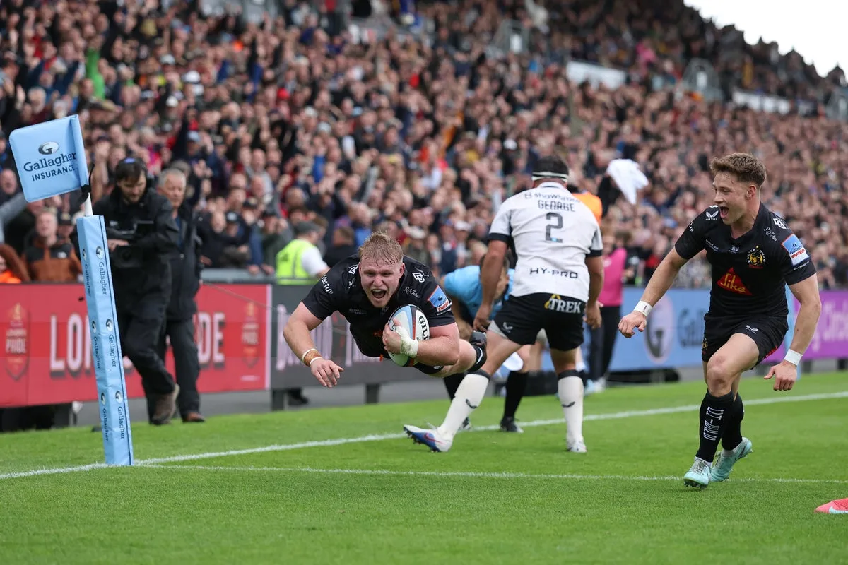 Exeter Defeat Saracens to Secure Premiership Play-Off Place