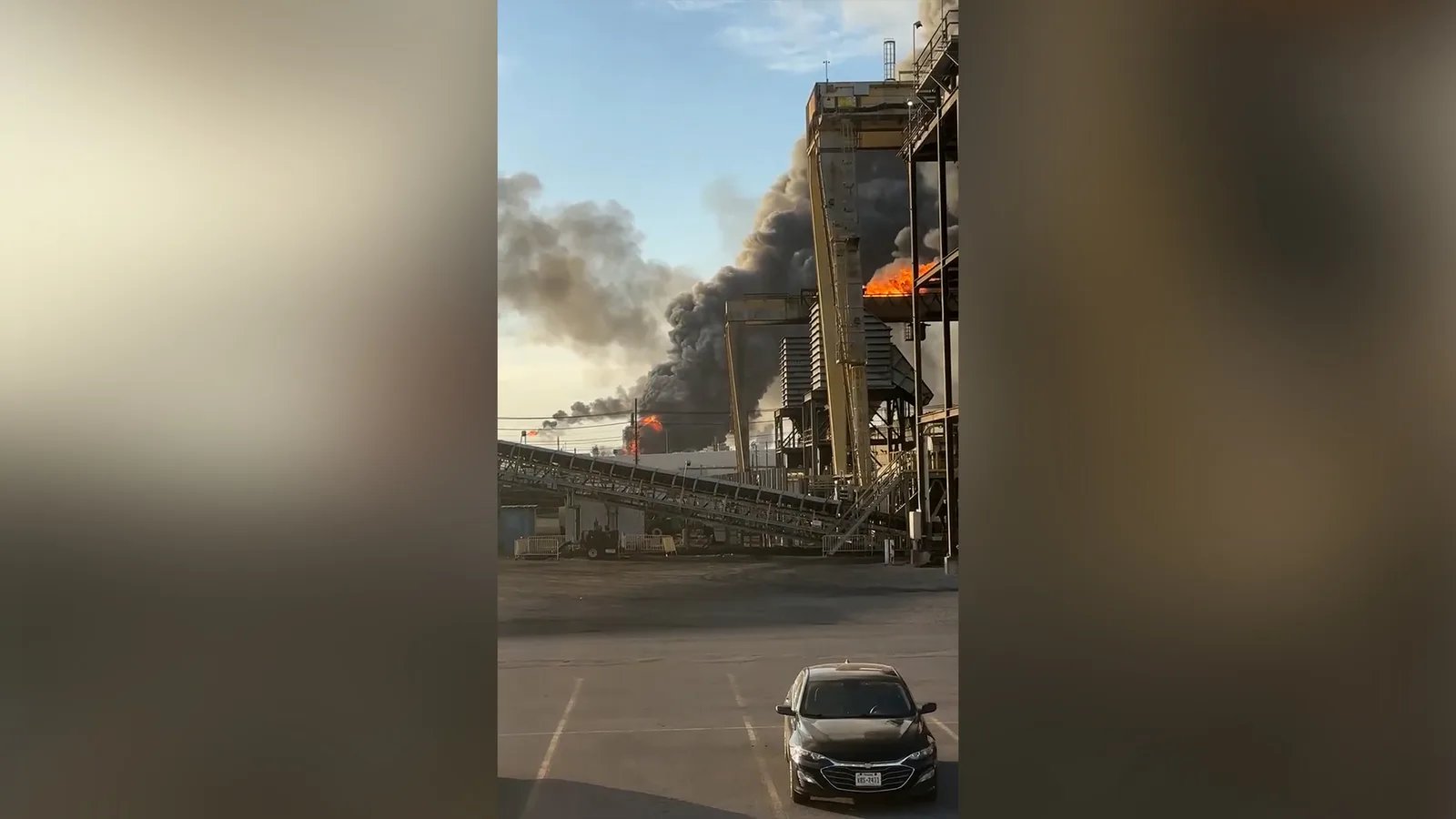 Explosion and Fire Reported at Valero Oil Refinery in Port Arthur, Texas