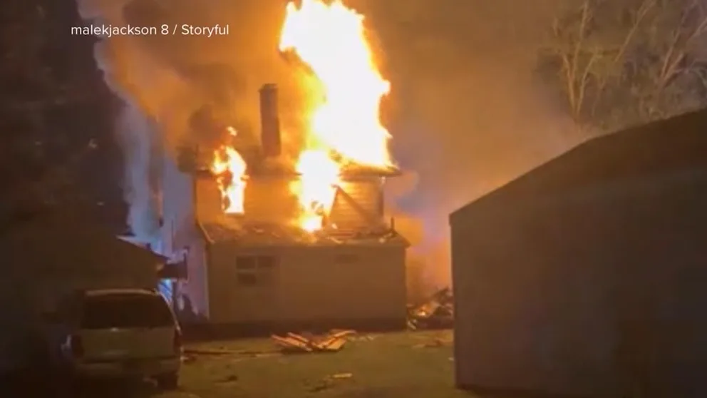 Explosion Damages Homes and Injures Two in Canton, Ohio Neighborhood