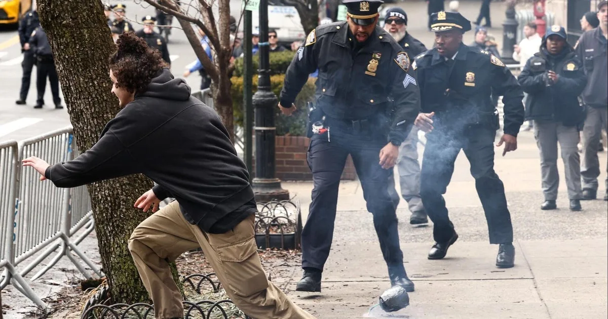 Explosive Devices Thrown During Protests Outside NYC Mayor's Residence Under Investigation